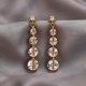 zinc Needle Earrings