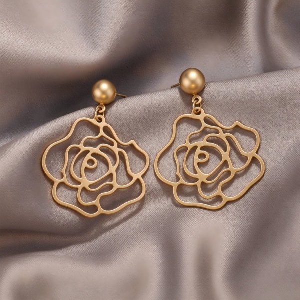 zinc Needle Earrings