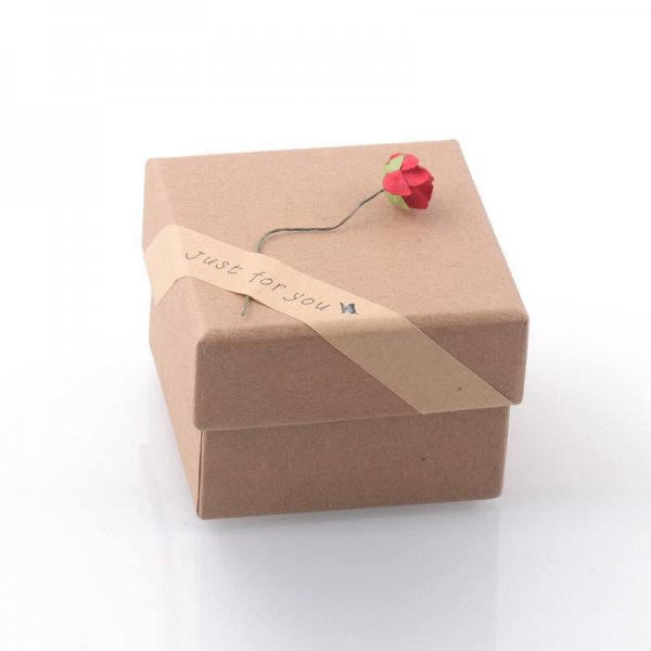 Kraft Paper Jewelry Box
